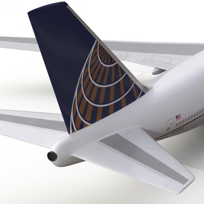 Boeing 747-200B United 3D