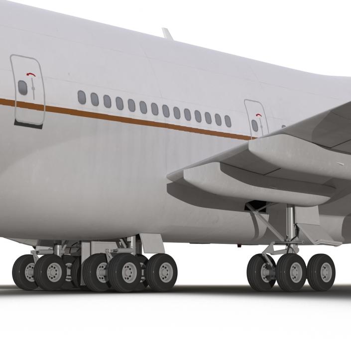 Boeing 747-200B United 3D