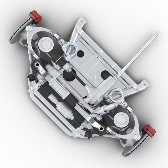 SUV Front Suspension 2 3D