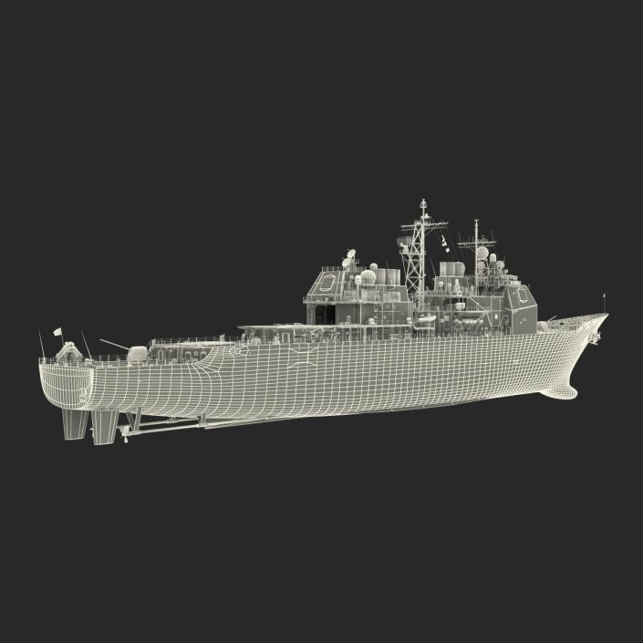 3D Ticonderoga Class Cruiser Cape St George CG-71