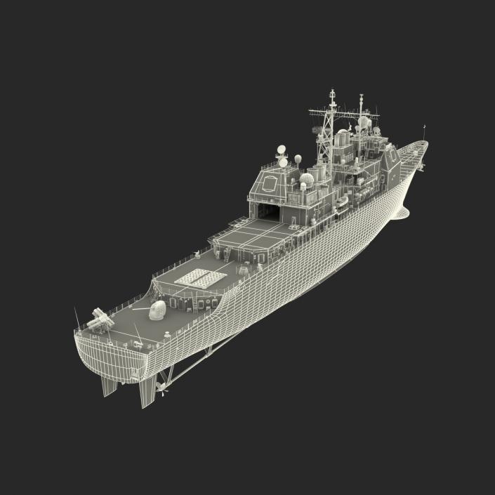 3D Ticonderoga Class Cruiser Cape St George CG-71