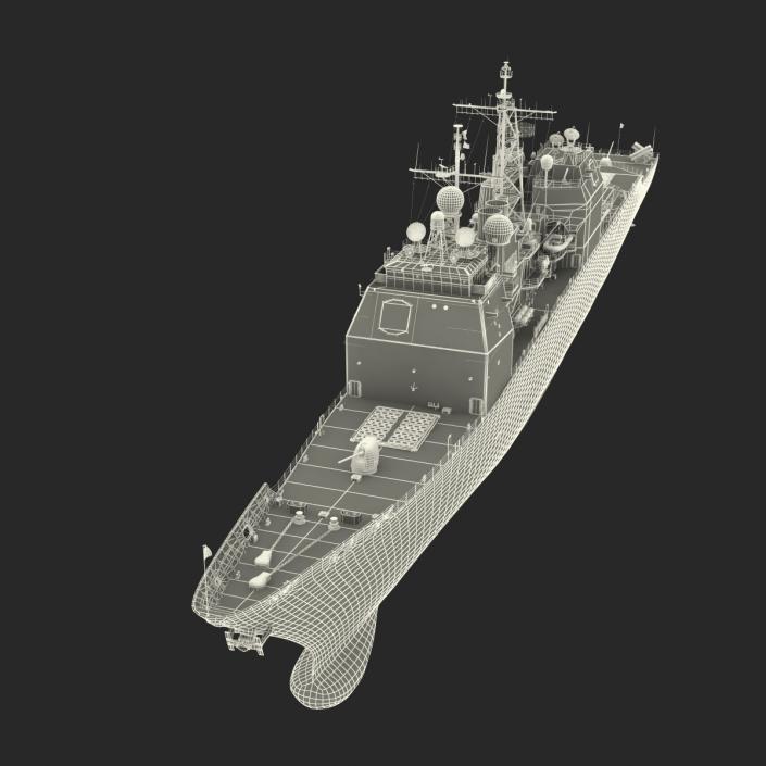 3D Ticonderoga Class Cruiser Cape St George CG-71