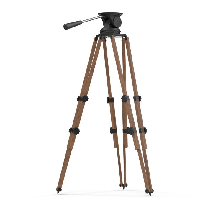 3D Vintage Camera Tripod