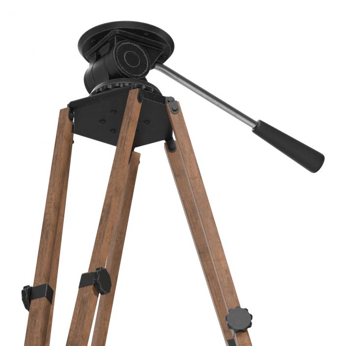 3D Vintage Camera Tripod