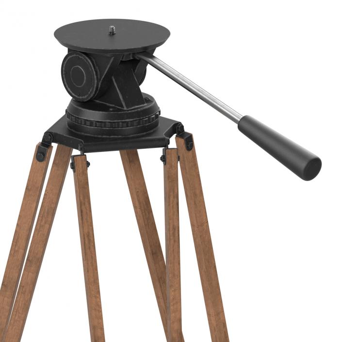 3D Vintage Camera Tripod