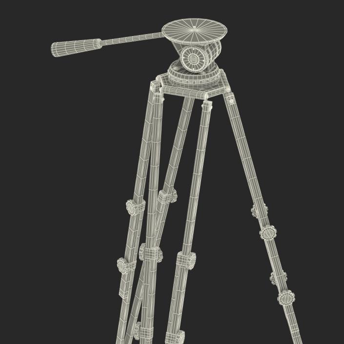 3D Vintage Camera Tripod