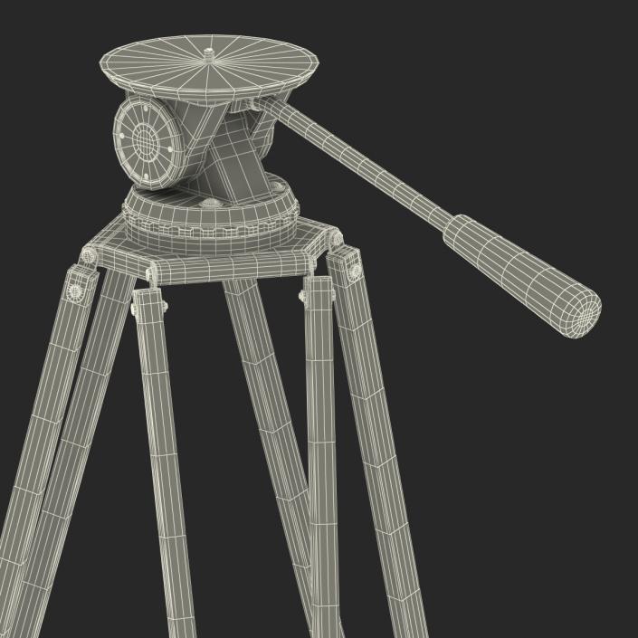 3D Vintage Camera Tripod