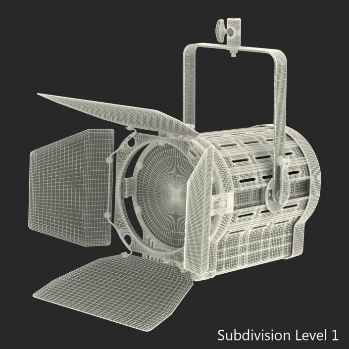 3D Studio Fresnel Light Generic model