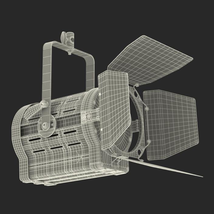 3D Studio Fresnel Light Generic model