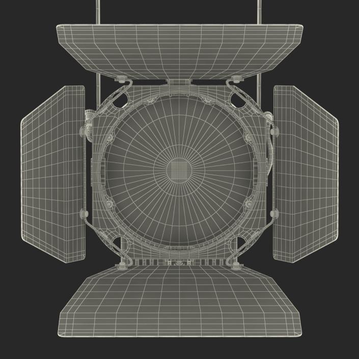 3D Studio Fresnel Light Generic model