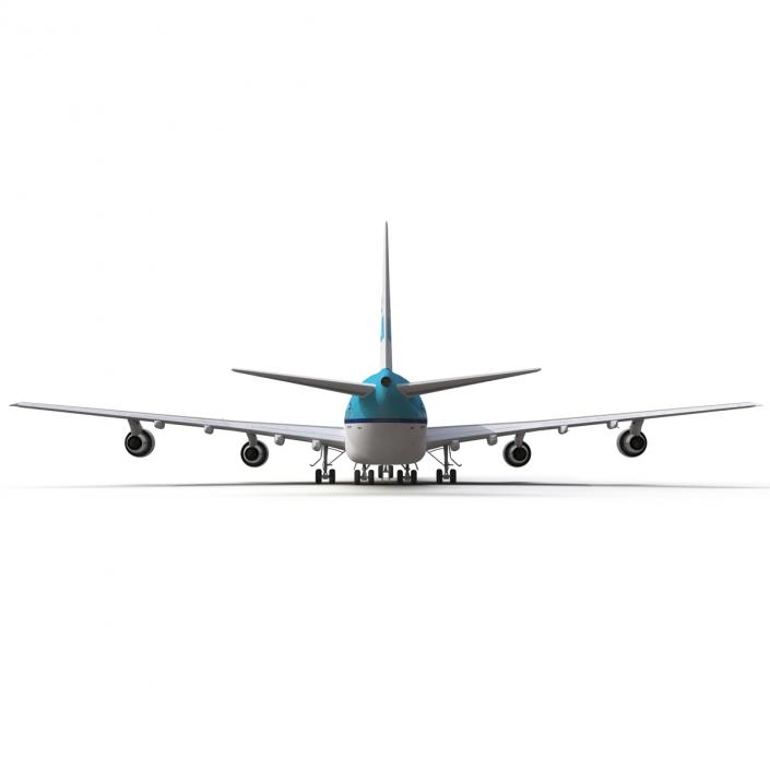 3D Boeing 747-300 KLM model