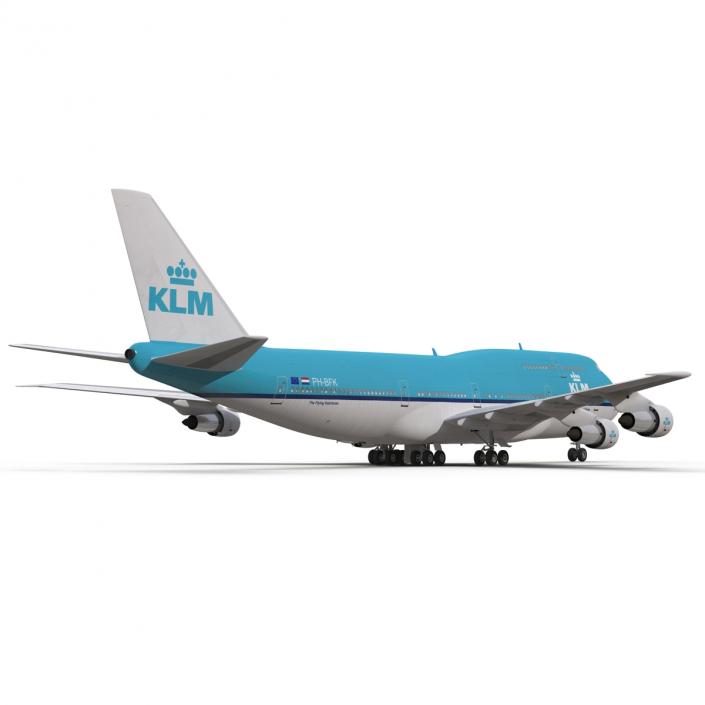 3D Boeing 747-300 KLM model