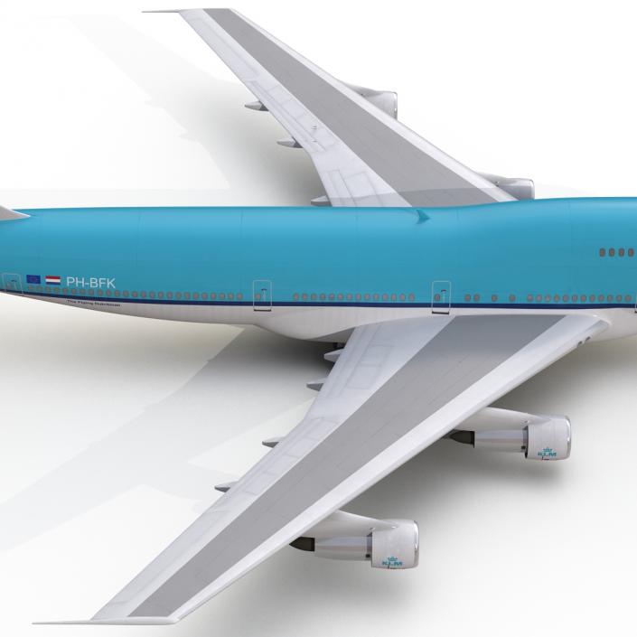 3D Boeing 747-300 KLM model