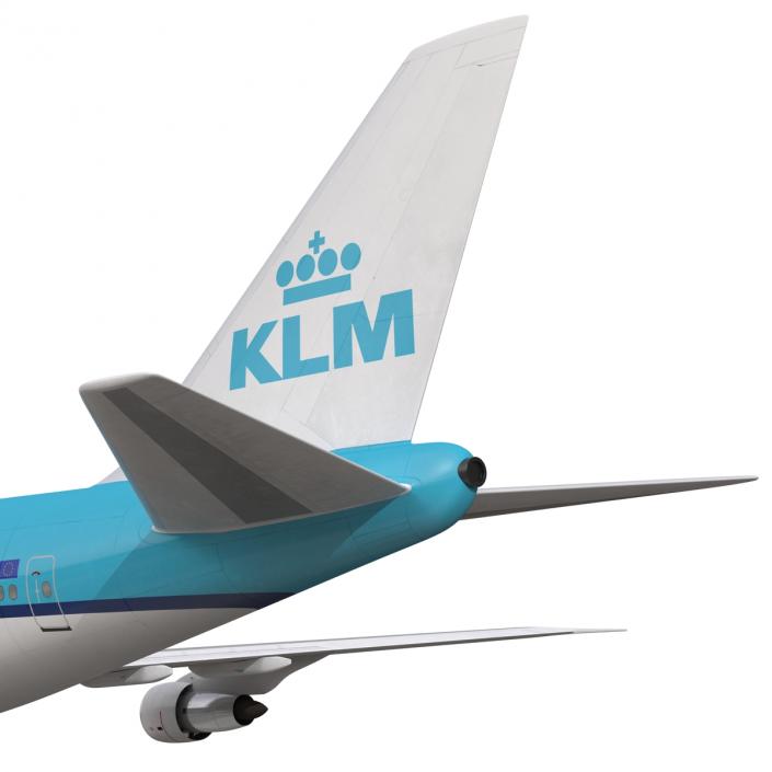 3D Boeing 747-300 KLM model