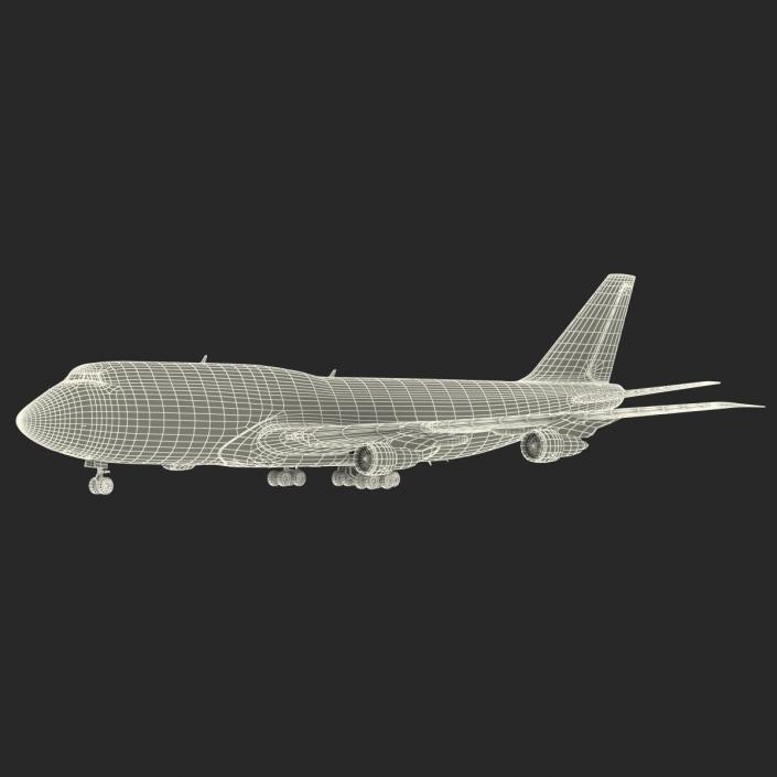 3D Boeing 747-300 KLM model