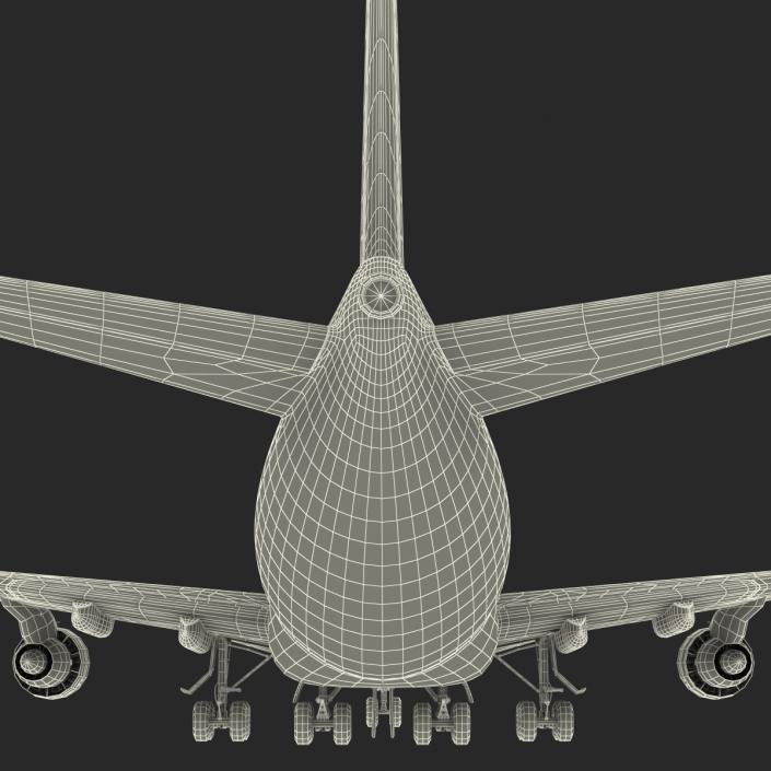 3D model Boeing 747-300 British Airways