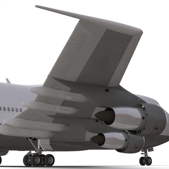 Boeing 747-300 Lufthansa 3D model