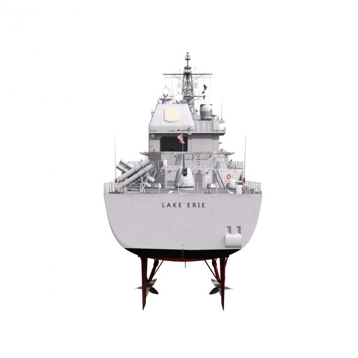 3D Ticonderoga Class Cruiser Lake Erie CG-70