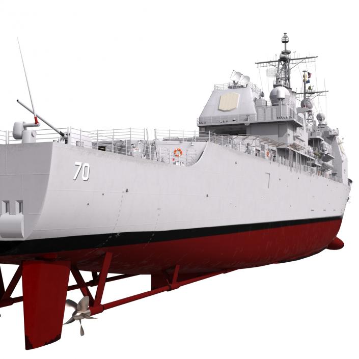 3D Ticonderoga Class Cruiser Lake Erie CG-70