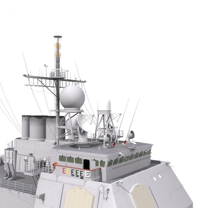 3D Ticonderoga Class Cruiser Lake Erie CG-70