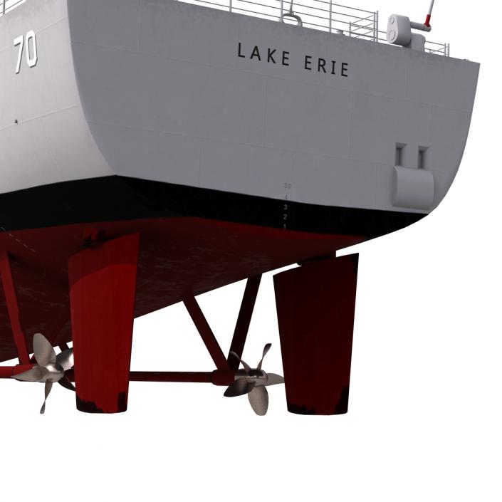 3D Ticonderoga Class Cruiser Lake Erie CG-70