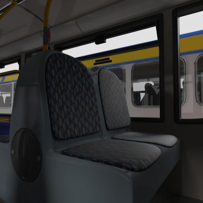 3D model Rigged Buses Collection 2