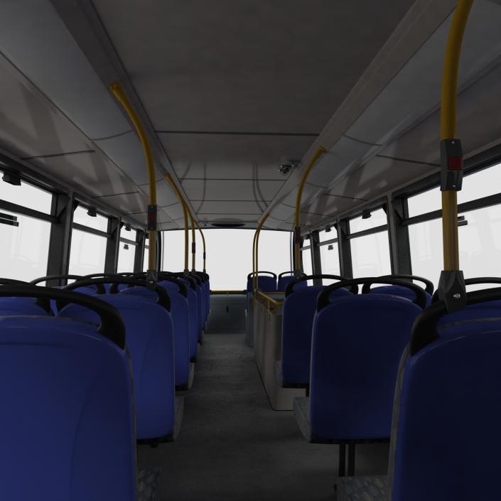 3D model Rigged Buses Collection 2