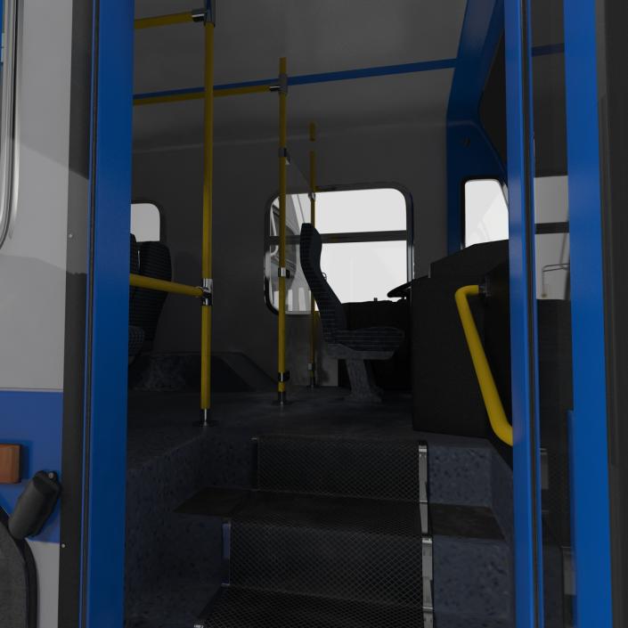 3D model Rigged Buses Collection 2