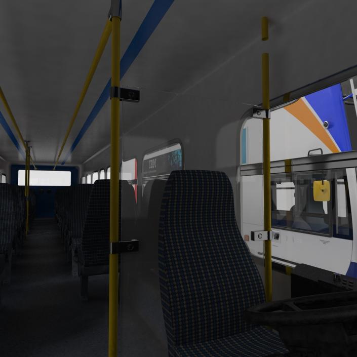 3D model Rigged Buses Collection 2