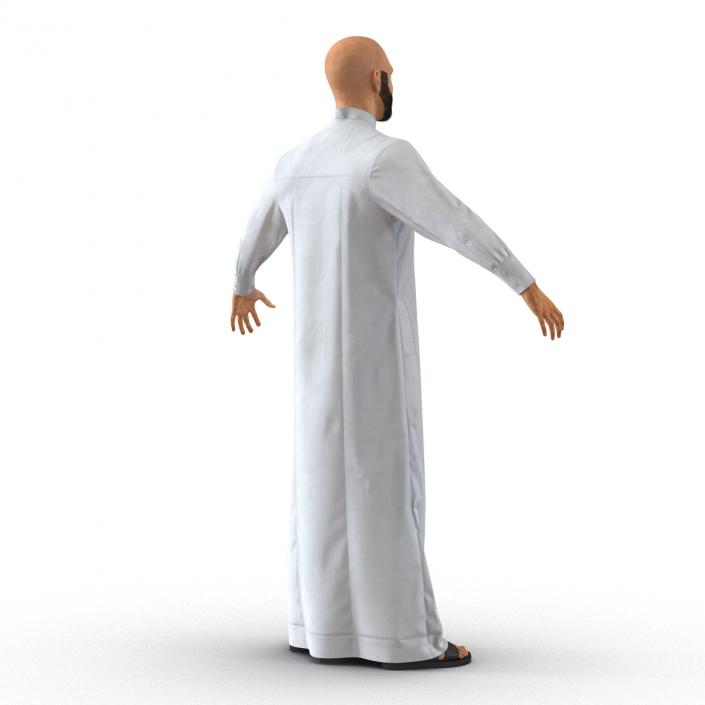 3D model Arab Man Rigged