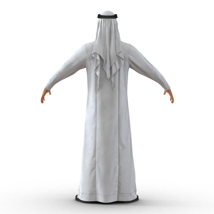 3D model Arab Man Rigged