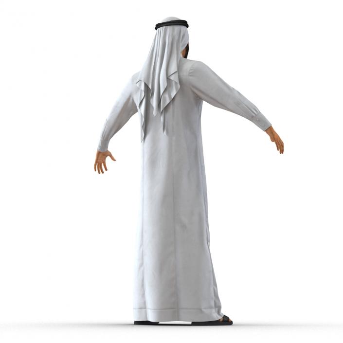 3D model Arab Man Rigged