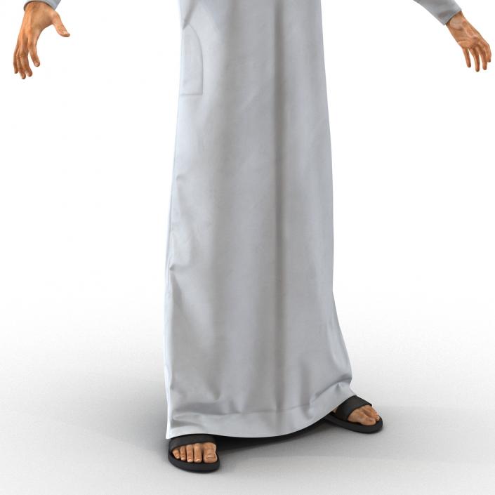 3D model Arab Man Rigged