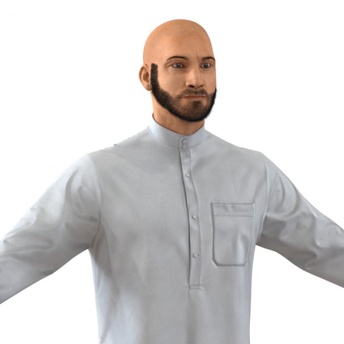 3D model Arab Man Rigged