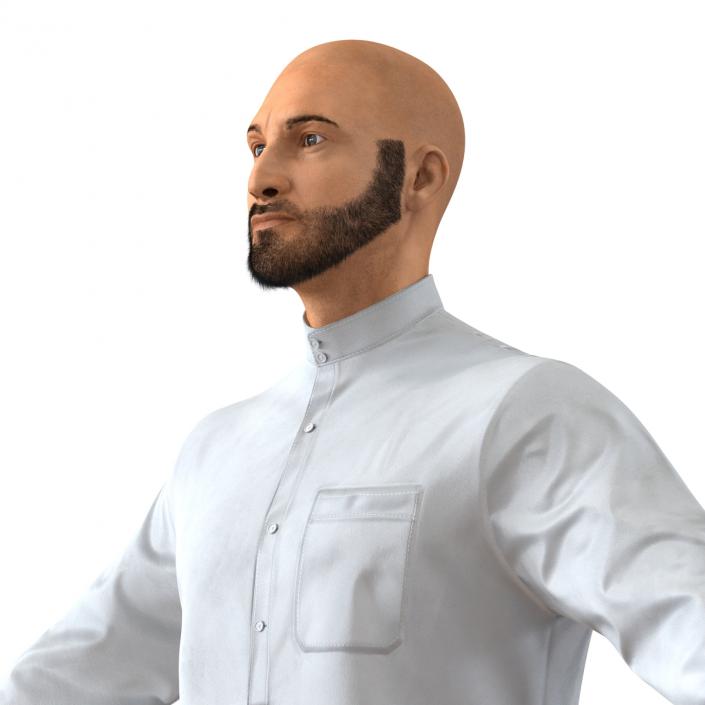 3D model Arab Man Rigged