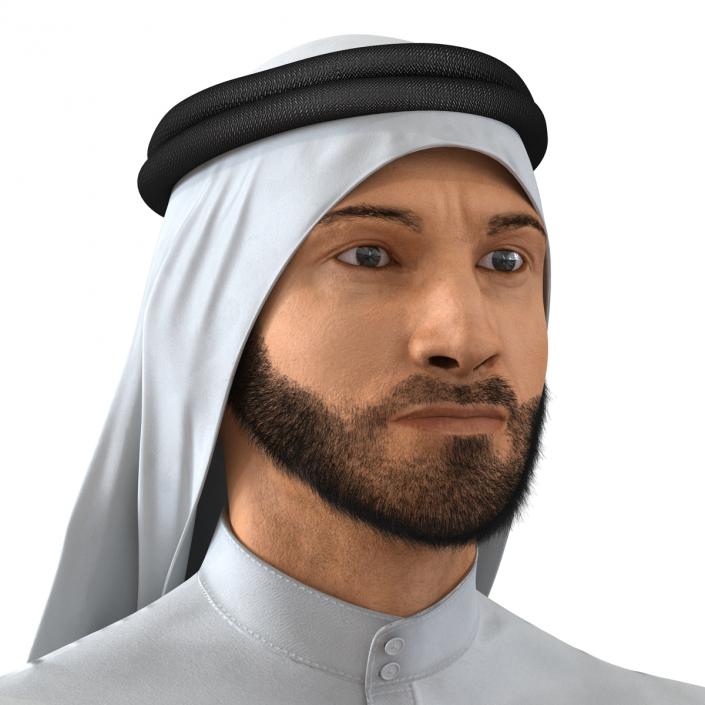 3D model Arab Man Rigged