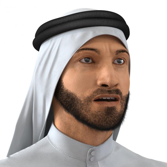 3D model Arab Man Rigged