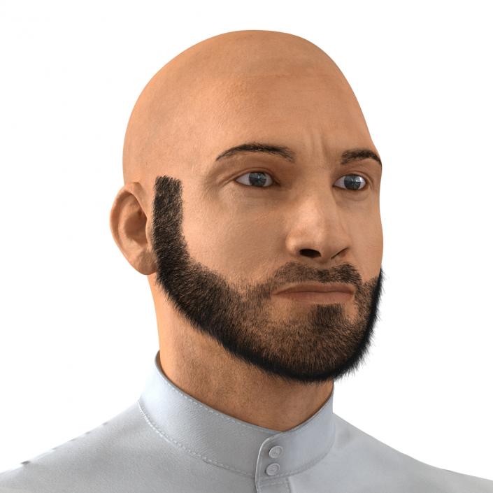 3D model Arab Man Rigged