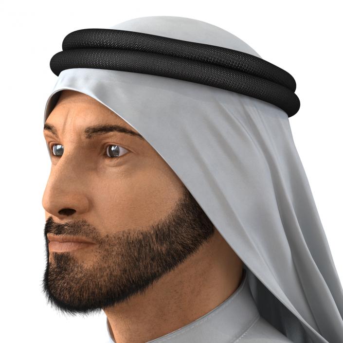 3D model Arab Man Rigged