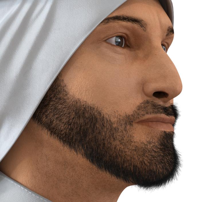 3D model Arab Man Rigged