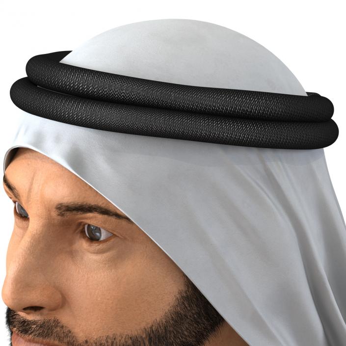 3D model Arab Man Rigged