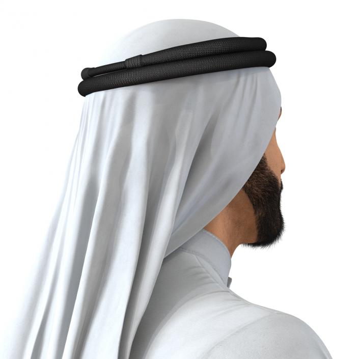 3D model Arab Man Rigged