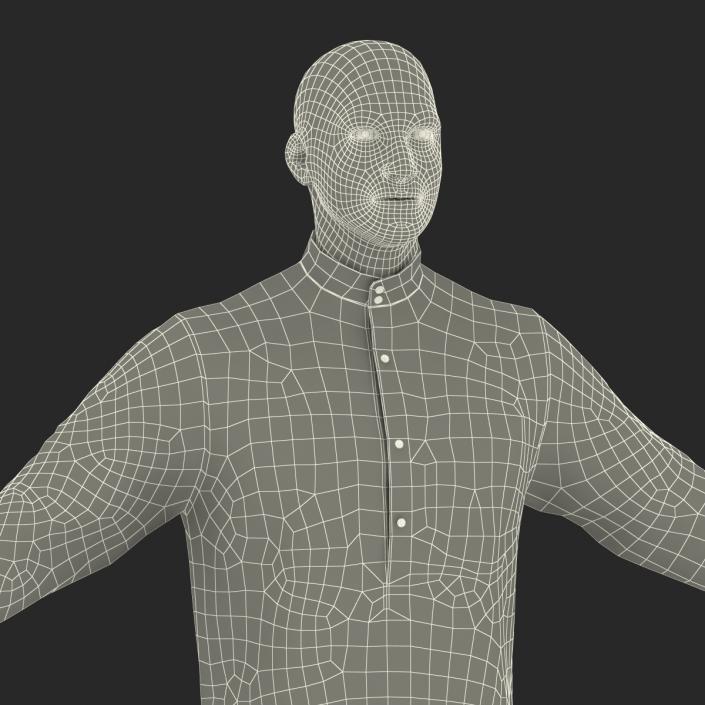 3D model Arab Man Rigged