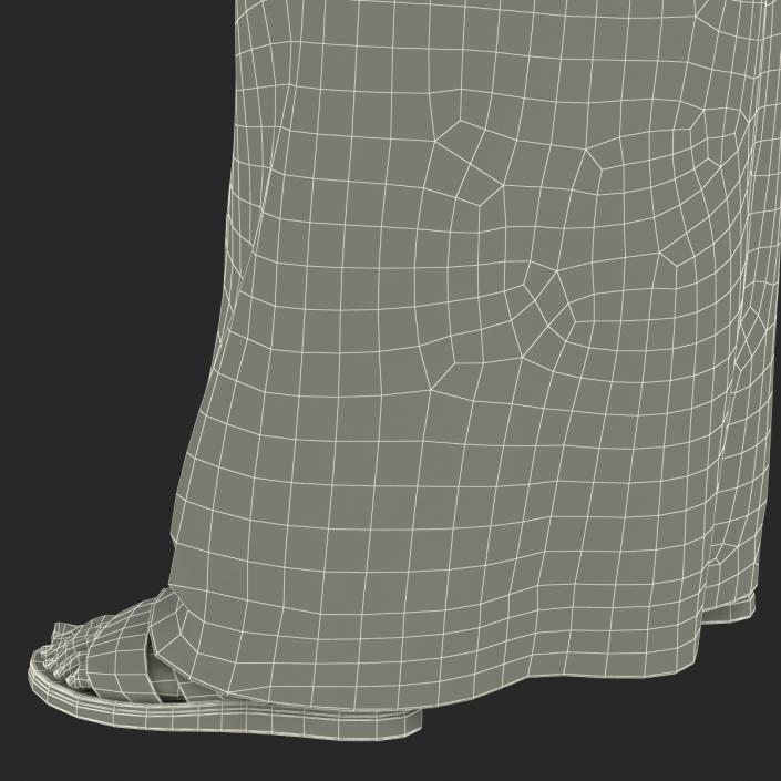 3D model Arab Man Rigged