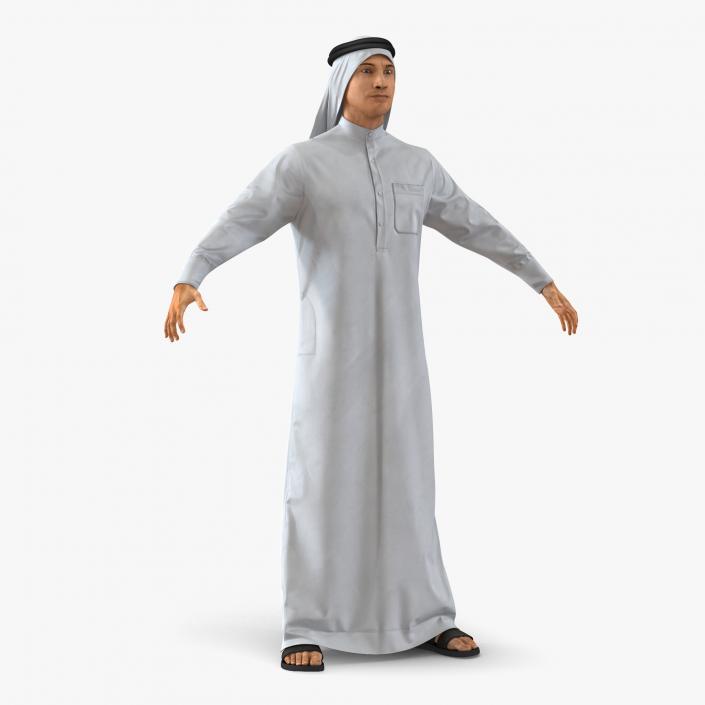 3D model Arab Man