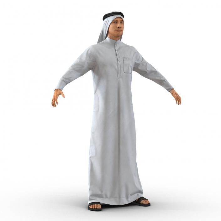 3D model Arab Man