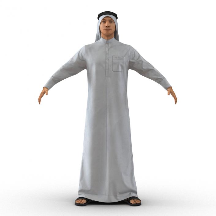 3D model Arab Man