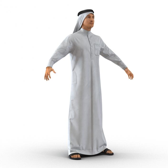 3D model Arab Man