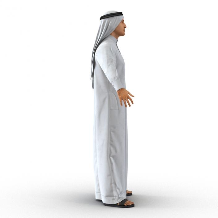 3D model Arab Man