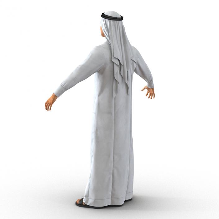 3D model Arab Man